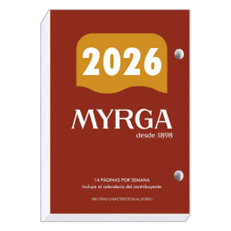 CALENDARIO 2026 MYRGA "TACO...