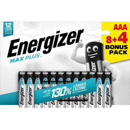 BLÍSTER 8+4 PILAS ENERGIZER...