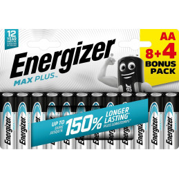 BLÍSTER 8+4 PILAS ENERGIZER...