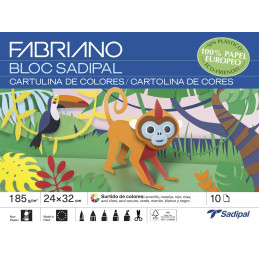 CUADERNO 10h CARTULINA...