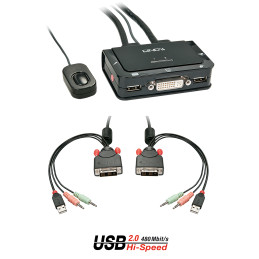 42341 INTERRUPTOR KVM NEGRO